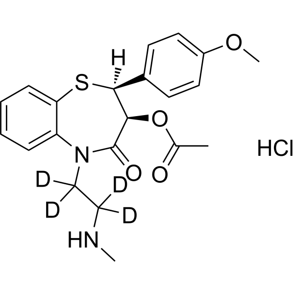 N-Desmethyl-diltiazem-d4 hydrochloride 1217650-51-5